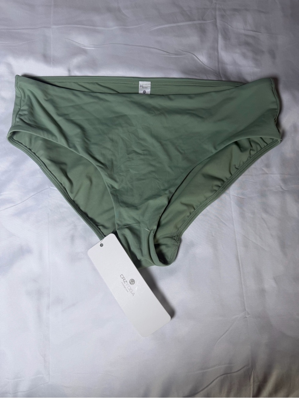 CRZ YOGA Sage Green Bikini Bottom